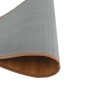 Tappeto Rotondo Marrone 100 cm in Bambù
