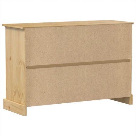 Credenza Corona 115x40x76 cm in Legno Massello di Pino