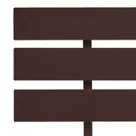 Giroletto Marrone Scuro in Legno Massello di Pino 160x200 cm