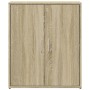 Credenze 2 pz Rovere Sonoma 60x31x70 cm in Legno Multistrato