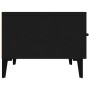 Mobile Porta TV Nero 150x34,5x30 cm in Legno Multistrato