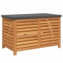 Contenitore da Giardino 90x48x55 cm in Legno Massello di Acacia