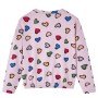 Felpa da Bambina Rosa 140