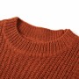 Gilet per Bambini Lavorato a Maglia Cognac 92