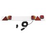 Luce Rimorchio Rosso 115x7x14 cm 12V Lampadina Classica