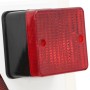 Luce Rimorchio Rosso 115x7x14 cm 12V Lampadina Classica