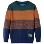 Maglione per Bambini Lavorato a Maglia Multicolore 116