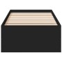Giroletto Nero 75x190 cm in Legno Multistrato