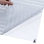 Pellicole per Finestre Smerigliate 2pz Motivo Tende in PVC