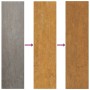 Bordure per Prato 10 pz 25x103 cm Flessibili in Acciaio Corten