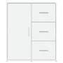 Credenza Bianco 60x31x70 cm in Legno Multistrato