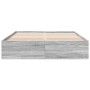 Giroletto Grigio Sonoma 150x200 cm in Legno Multistrato
