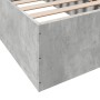Giroletto Grigio Cemento 90x200 cm in Legno Multistrato