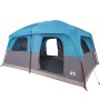 Tenda Familiare Cabina per 10 Persone Blu Impermeabile