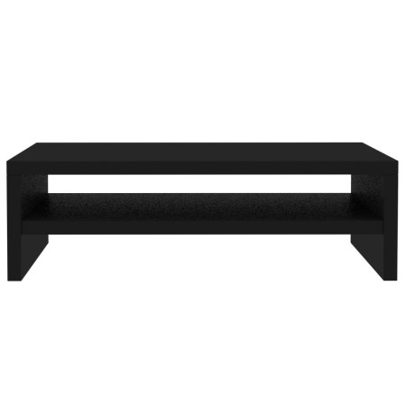 Supporto per Monitor Nero 42x24x13 cm in Legno Multistrato