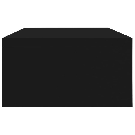 Supporto per Monitor Nero 42x24x13 cm in Legno Multistrato