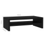 Supporto per Monitor Nero 42x24x13 cm in Legno Multistrato