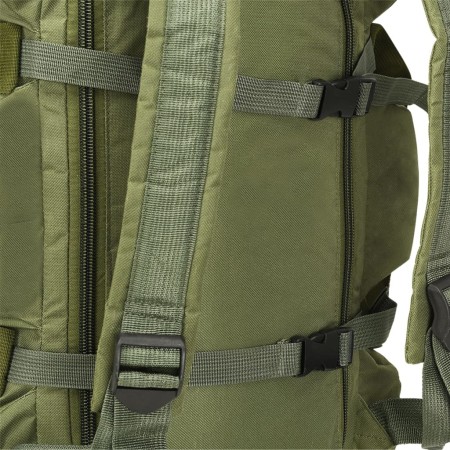 Borsone da Viaggio Stile Militare 3 in 1 90 L Verde Oliva