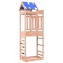 Torre da Gioco con Arrampicata 85x52,5x239 cm Abete Douglas