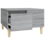 Tavolino Salotto Grigio Sonoma 55x55x36,5 cm Legno Multistrato