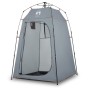 Tenda Privacy Grigio e Arancione a Rilascio Rapido Impermeabile