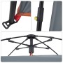 Tenda Privacy Grigio e Arancione a Rilascio Rapido Impermeabile