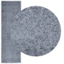 Tappeto Shaggy PAMPLONA a Pelo Lungo Moderno Blu 80x250 cm