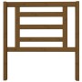 Testiera per Letto Miele 96x4x100 cm in Legno Massello di Pino
