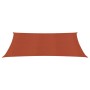 Vela Parasole 160 g/m² Terracotta 6x8 m in HDPE