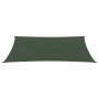 Vela Parasole 160 g/m² Verde Scuro 6x8 m in HDPE