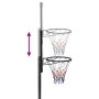 Supporto per Pallacanestro Trasparente 280-350 cm Policarbonato