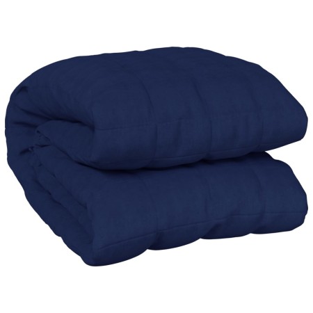 Coperta Ponderata Blu 138x200 cm 10 kg Tessuto