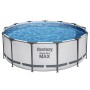 Bestway Set Piscina Rotonda Steel Pro MAX 396x122 cm