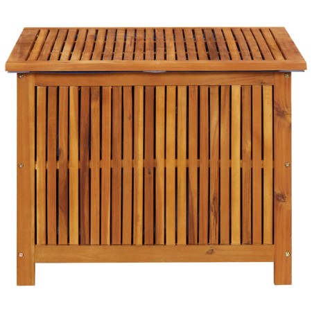 Contenitore da Giardino 75x75x58 cm in Legno Massello di Acacia