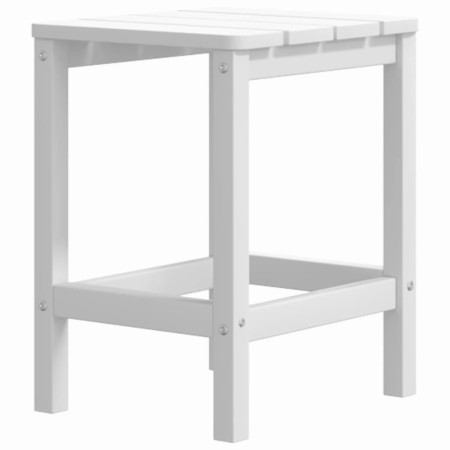 Tavolo da Giardino Adirondack Bianco 38x38x46 cm HDPE