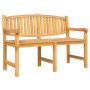 Set da Pranzo per Giardino 3 pz in Legno Massello di Teak