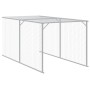 Pollaio Area Corsa Grigio Chiaro 110x1221x110cm Acciaio Zincato