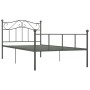 Giroletto Grigio in Metallo 90x200 cm