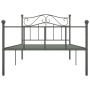 Giroletto Grigio in Metallo 90x200 cm