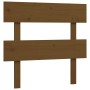Giroletto con Testiera Miele 90x200 cm in Legno Massello