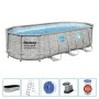 Bestway Set Piscina Power Steel Swim Vista Series 549x274x122 cm