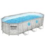 Bestway Set Piscina Power Steel Swim Vista Series 549x274x122 cm