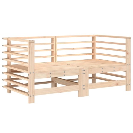 Set Salotto da Giardino 6 pz in Legno Massello di Pino