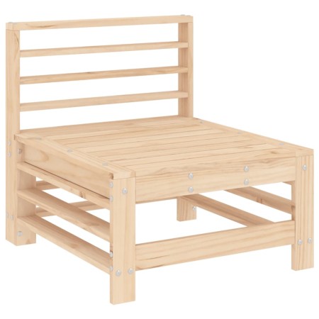 Set Salotto da Giardino 6 pz in Legno Massello di Pino