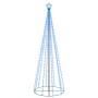 Albero di Natale a Cono Blu 310 LED 100x300 cm