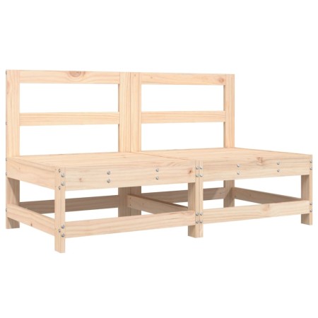 Set Salotto da Giardino 6 pz in Legno Massello di Pino