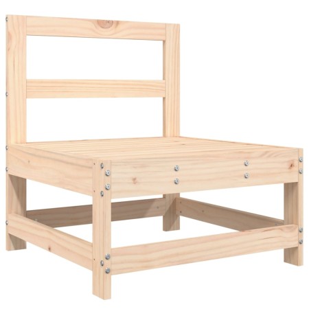 Set Salotto da Giardino 6 pz in Legno Massello di Pino