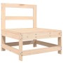 Set Salotto da Giardino 6 pz in Legno Massello di Pino