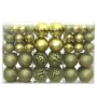 Palline di Natale 100 pz Verde Chiaro 3 / 4 / 6 cm