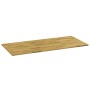 Piano del Tavolo Massello di Rovere Rettangolare 23mm 120x60 cm